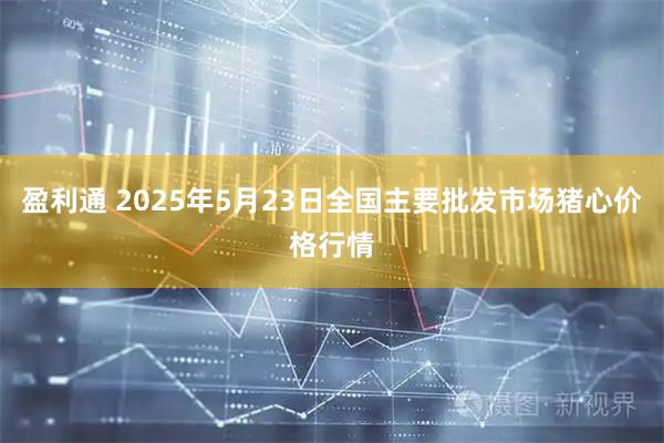 盈利通 2025年5月23日全国主要批发市场猪心价格行情